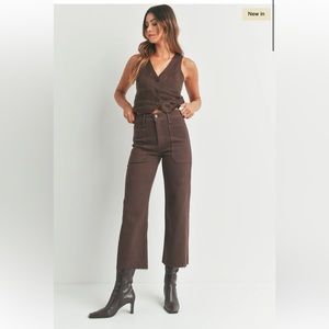 Just Black Denim The Nautical Wide Leg